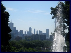 Casa Loma 095 - fountain and skyline